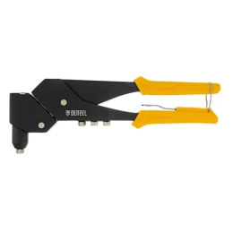 Купить Заклепочник ручной 285мм поворотный 0-360 заклепки 2,4-3,2-4,0-4,8мм Denzel                         