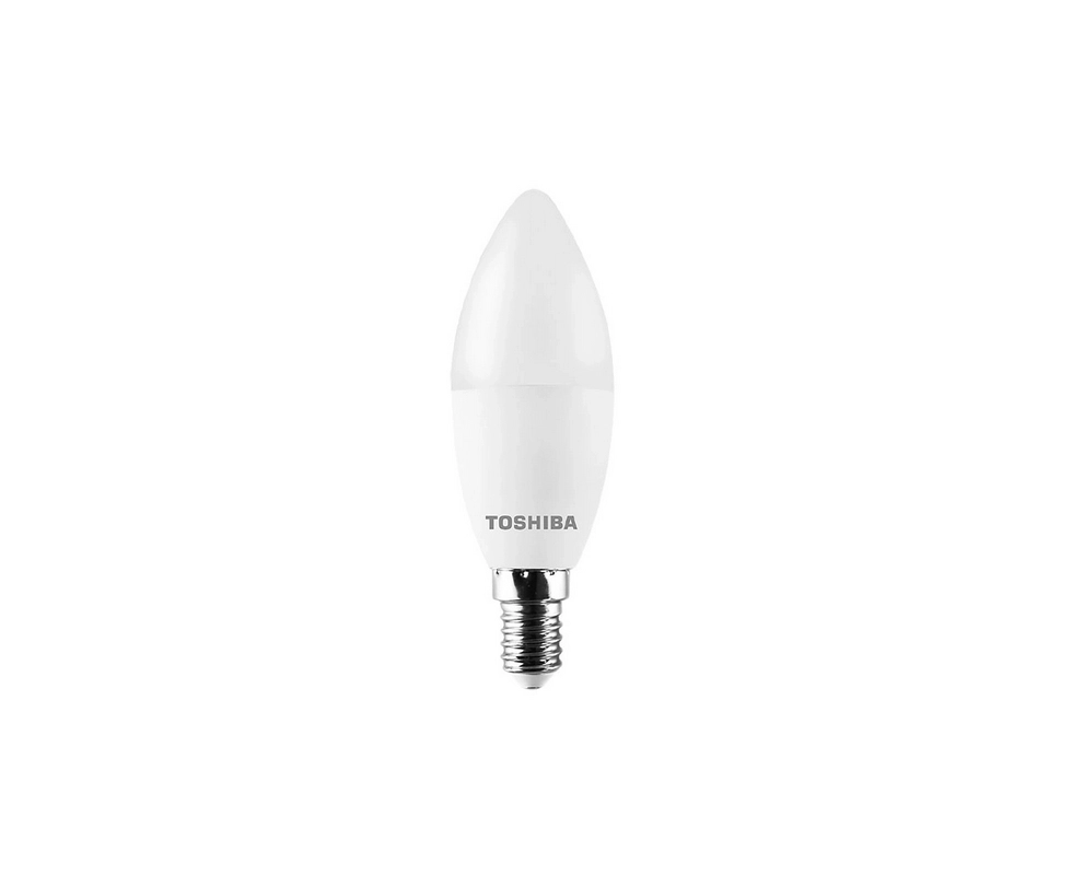 Купить Лампа светодиодная TOSHIBA Candle 40W 4000K CRI 80 ND E14 4,7W                                      