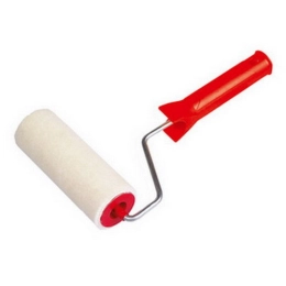 Купить Валик велюр 24см D48 Velour с ручкой d8 ворс 5мм Bauwelt                                            