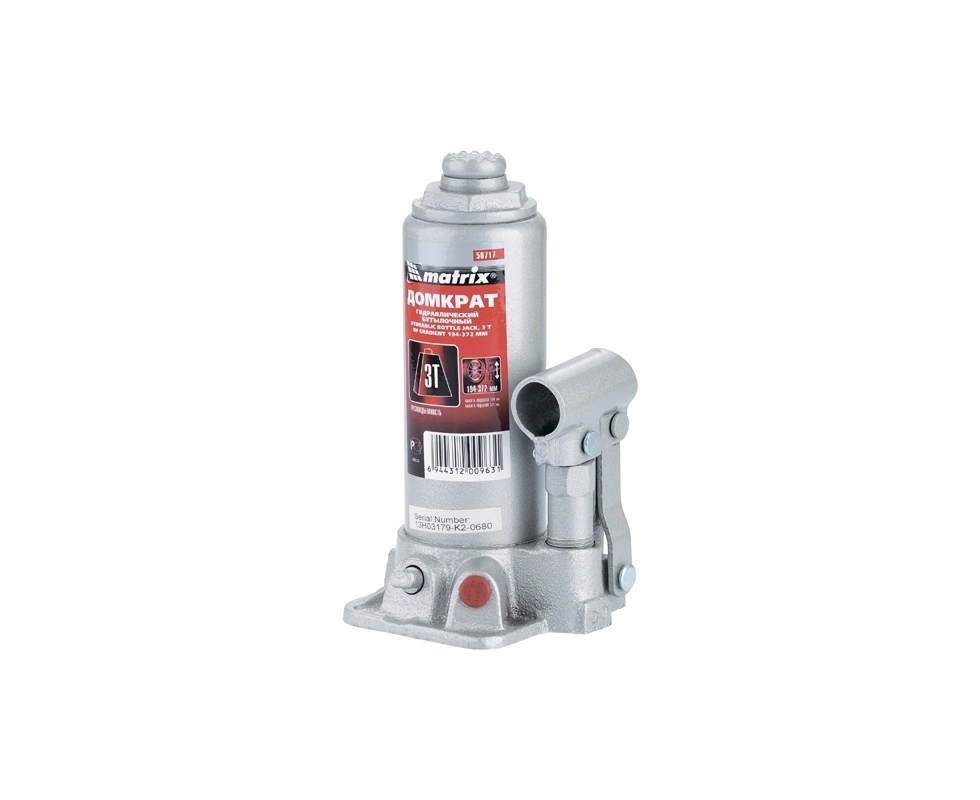 Купить Домкрат гидравлический Matrix Master 3 т                                                            