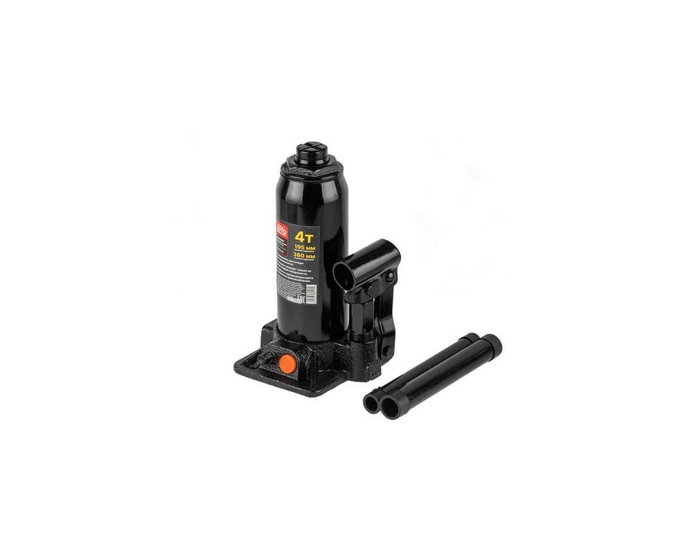 Купить Домкрат гидравлический 4т бутылочный 195-380мм STARTUL AUTO ST8019-04                               