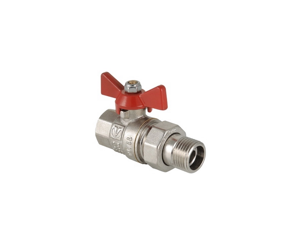 Купить Кран шаровый BASE с полусгоном 1 1/4'' внутренняя-наружная резьба Valtec                              Купить Кран шаровый BASE с полусгоном 1 1/4'' внутренняя-наружная резьба Valtec