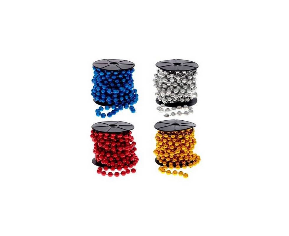 Купить Бусы для елки диаметр 6мм длина 9м 030842                                                           