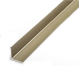 Купить Уголок алюминиевый 25х25*1,2мм*2м бронза                                                            