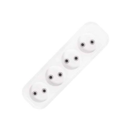 Купить Колодка LUXAR У4-0 4-местная без заземления                                                         