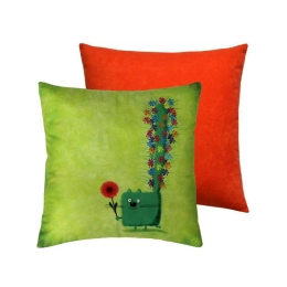 Купить Подушка декоративная MATEX KOTOKLISM XВОСТ В ЦВЕТАX 33x33                                           