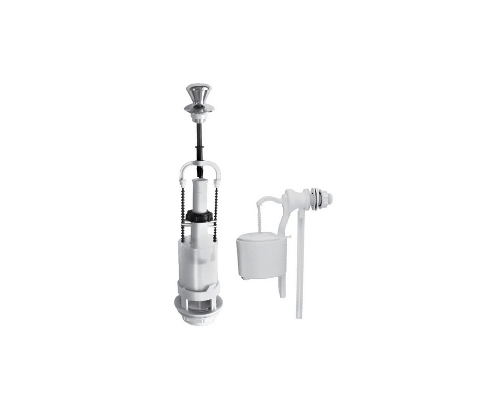 Купить Арматура для бачков BERGES Eko 02 шток боковой клапан 030202                                        