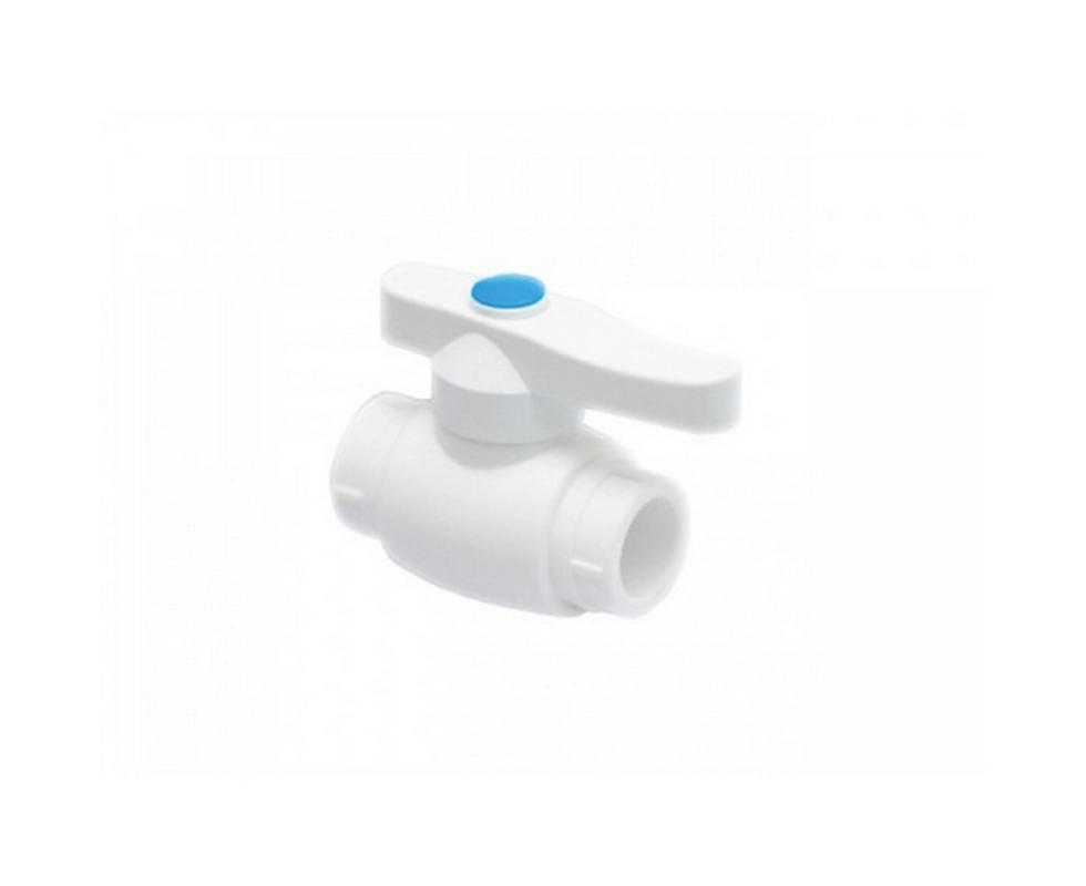 Купить Кран шаровый ПП 25 стандарт белый                                                                   