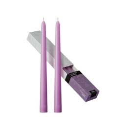 Купить Набор свечей столовых CALAVERA ALEGRE 255мм 2шт лиловый                                             