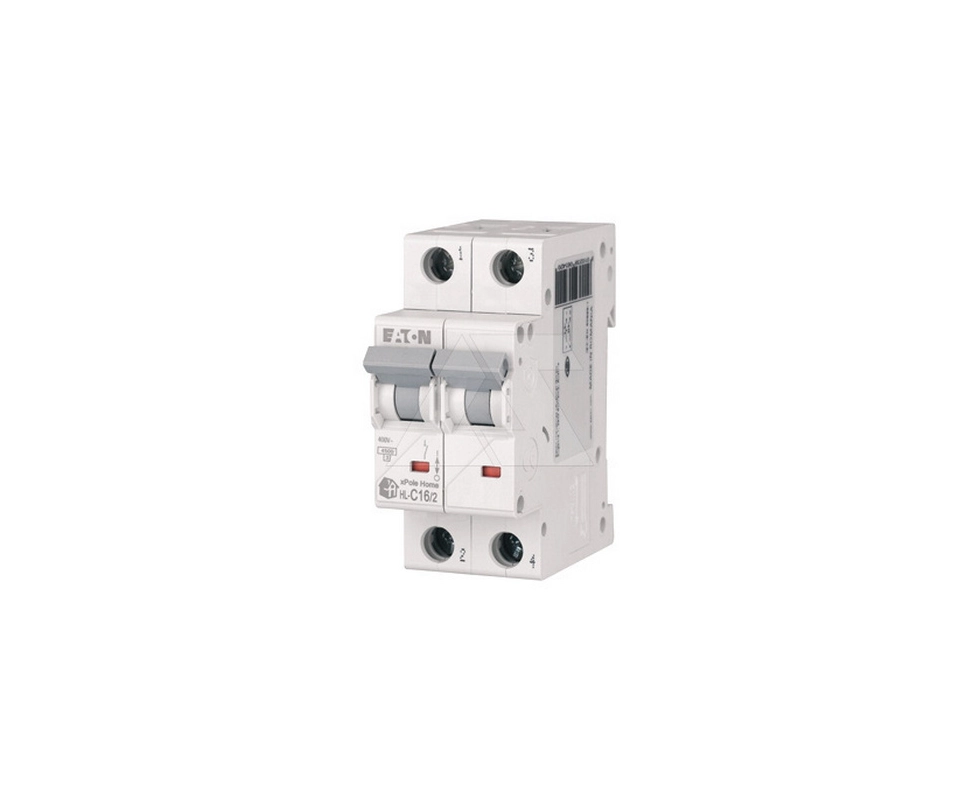 Купить Выключатель автоматический HL-C40 2P 40A тип C 4.5kA 2M Eaton 194775