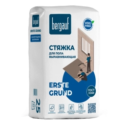 Купить Стяжка для пола выравнивающая Bergauf erste Grund 25кг                                              