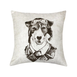 Купить Подушка декоративная MATEX BIBOP СОБАКА ЛЕТЧИК 40x40                                                