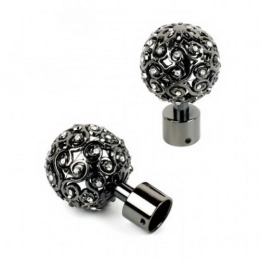 Купить Комплект из 2-х наконечников Тэтис арт. СН-19-214-31 черный никель                                  