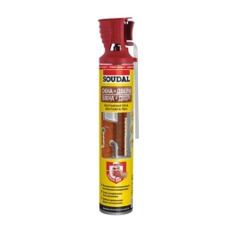 Купить Пена монтажная окна двери Genius Gan 750мл Soudal                                                   