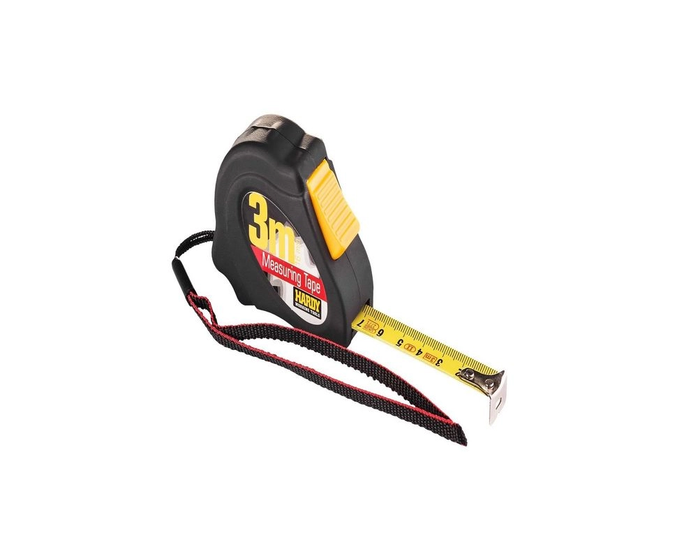 Купить Рулетка измерительная 3м х 16мм HARDY                                                               