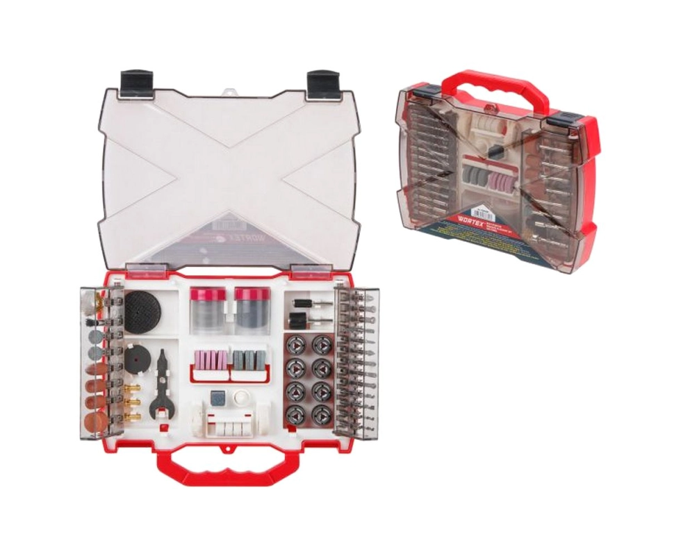 Купить Набор аксессуаров для гравера 145 предметов универсальный WORTEX                                    