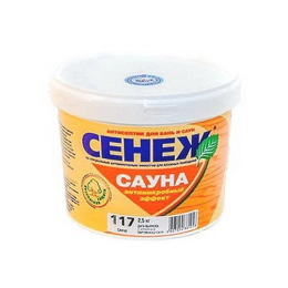 Купить Антисептик деревозащитный Аквадекор 117 сауна 2,5 кг Сенеж                                          