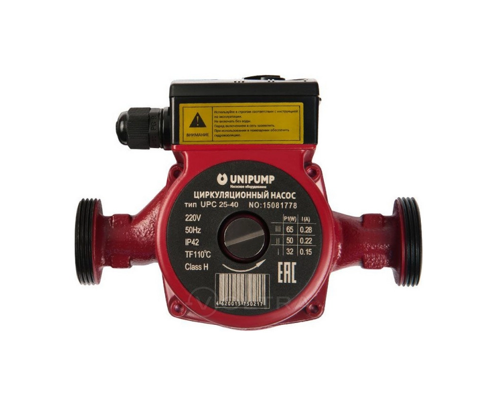 Купить Насос циркуляционный для отопления  Unipump  UPC 25-40 180                                          