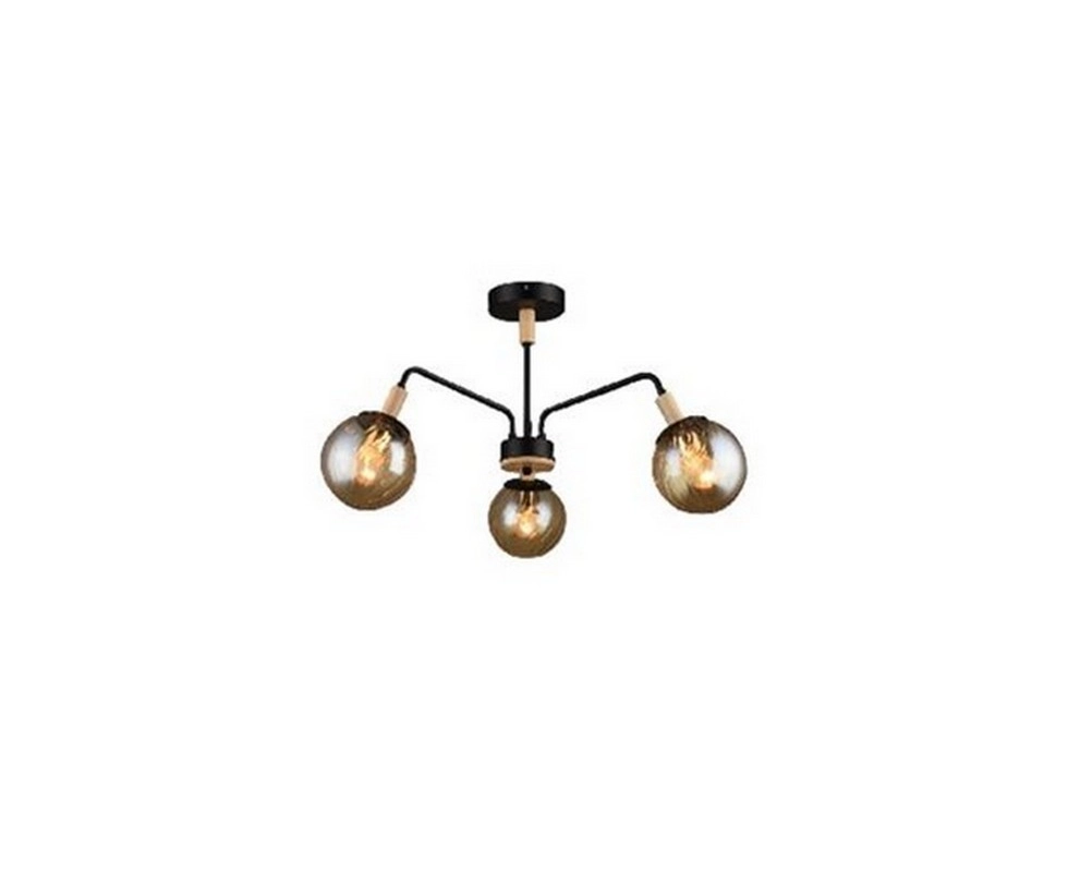 Купить Светильник Сфера 066-3 черный НСБ 04-3х25-222                                                       