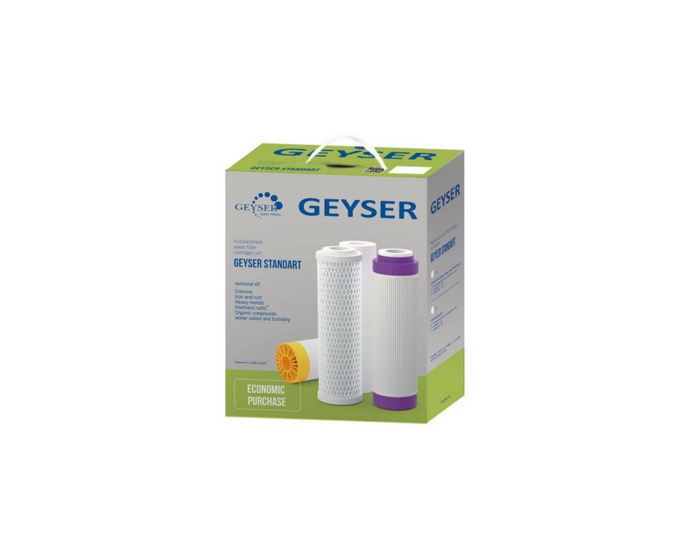 Купить Комплект сменных катриджей Гейзер Стандарт С-2 50086                                                