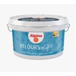 Купить Состав декоративный водно дисперсионный Альпина Велюр Эффект 1,25л Alpina                           