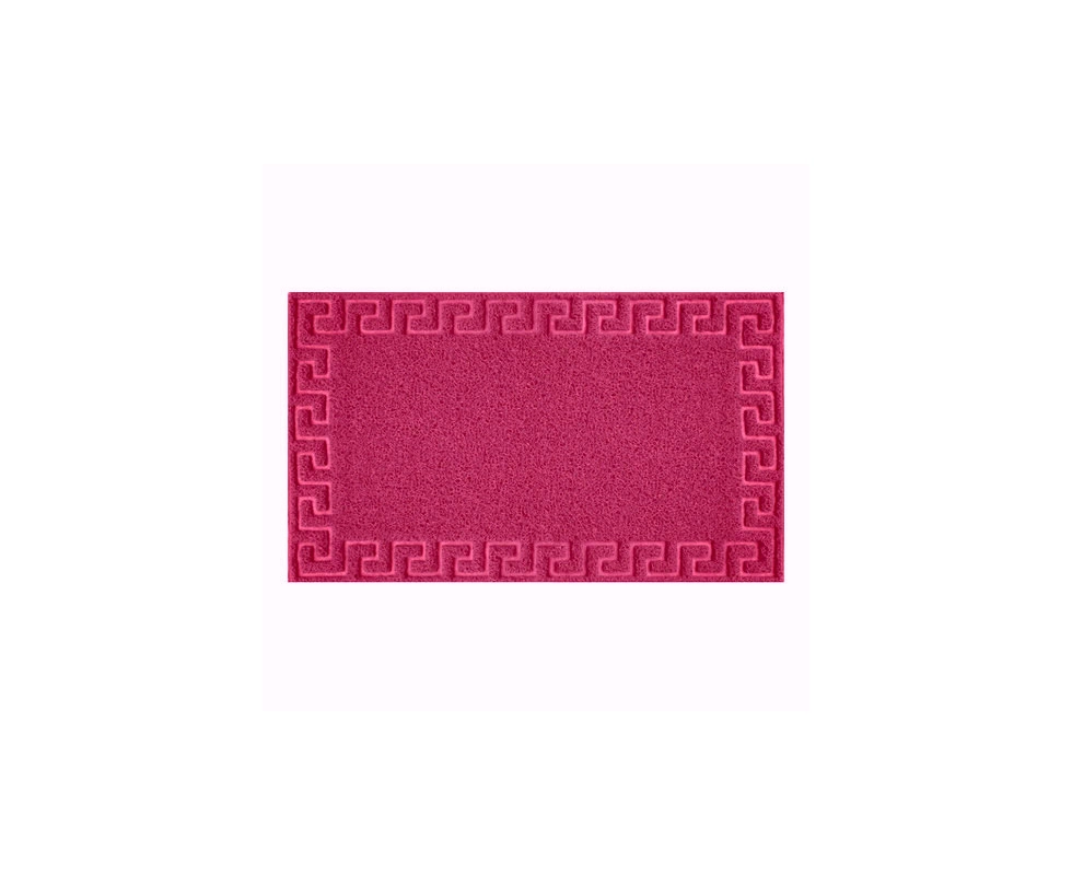 Купить Коврик придверный ComeForte COMEFORTE MEANDER бордовый 50х80                                        