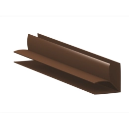 Купить Профиль внутренний  ПВХ 10х3000мм коричневый                                                        