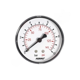 Купить Манометр аксиальный ф 63 мм 0-10 бар нр1/4'' M6310A, СБ-00007814                                     