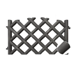 Купить Забор декоративный Borokko 5 графит 00056                                                          