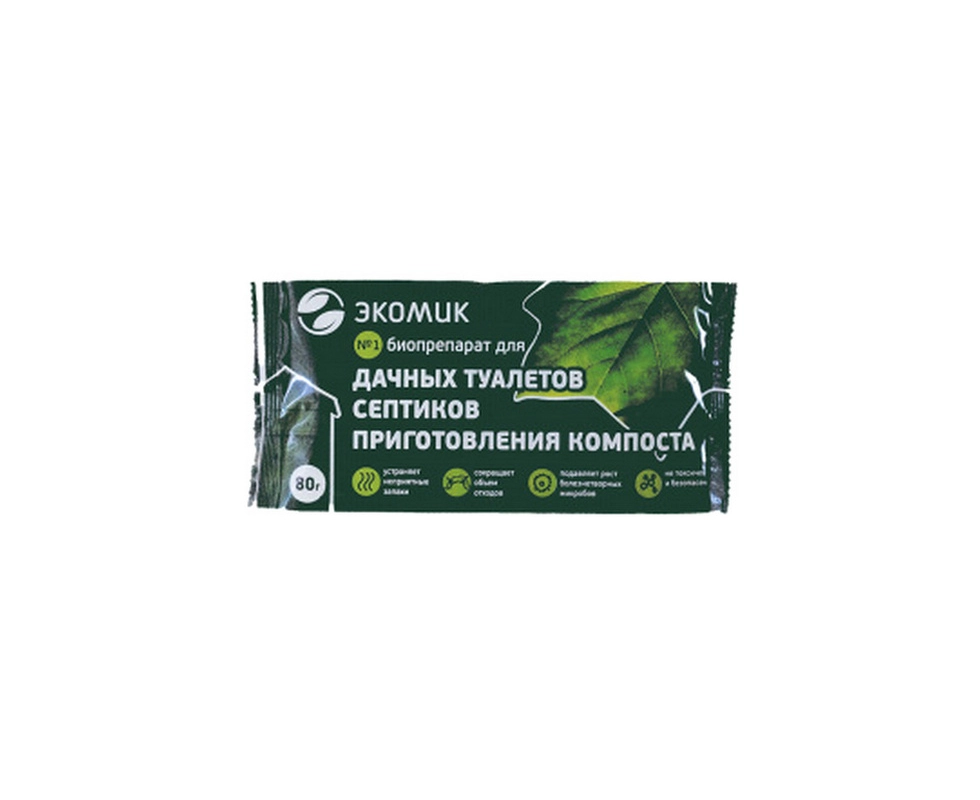 Купить Биопрепарат для дачных туалетов Экомик 80г                                                          