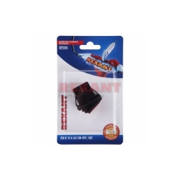 Купить Выключатель клавишный красный с подсветкой 250V 15А (4с) ON-OFF ВЛАГОЗАЩИТА REXANT 06-0307-C        