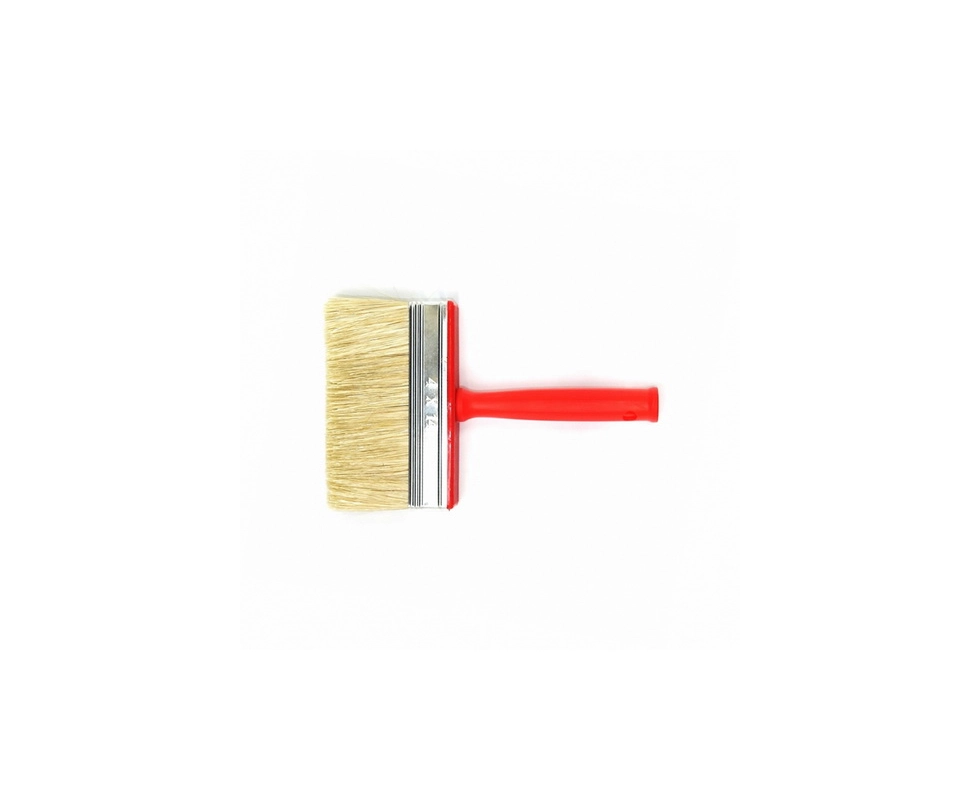 Купить Кисть макловица 70%ПЭТ 30% щетина красная пластиковая ручка 3х12см  *81 Master Color                