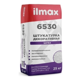 Купить Штукатурка декоративная Ilmax 6530 шуба 1мм экстрабелая 25кг                                        