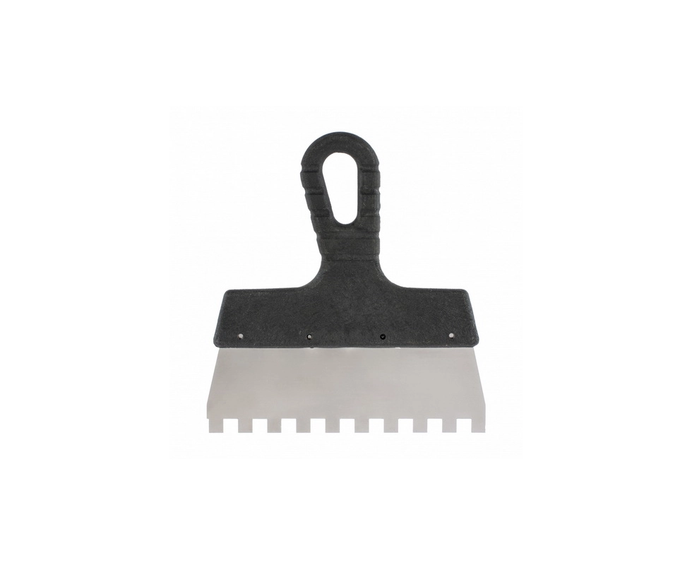 Купить Шпатель 200мм, зуб 10*10мм, пластмассовая ручка СИБРТЕХ                                             