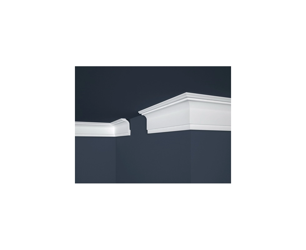 Купить Плинтус потолочный LUX E-33 Marbet                                                                  