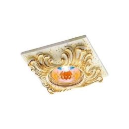 Купить Светильник NT12 123 желтый/золото встраиваемый  IP20 GX5.3 50W 12V SANDSTONE                        