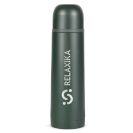 Купить Термос 750 мл Relaxika 101 узкое горло хаки                                                         