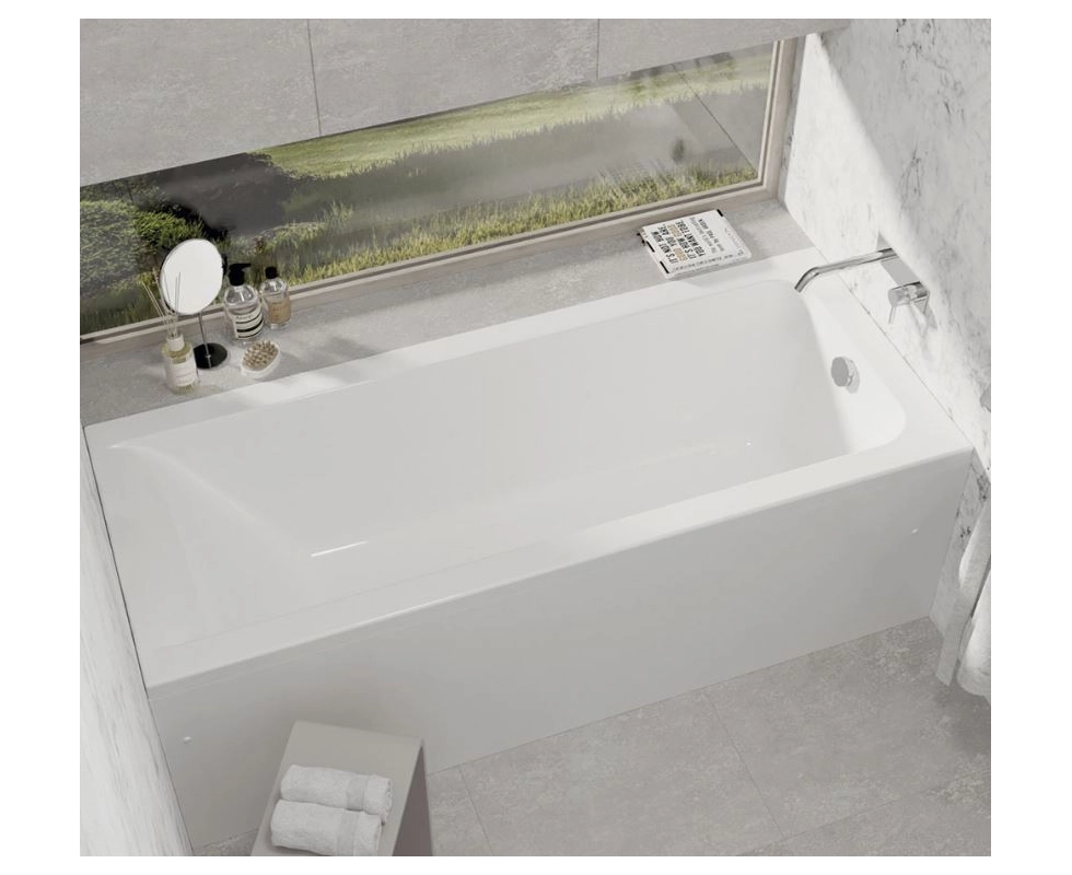 Купить Ванна акриловая Alba Spa Merry 170*70 см                                                            