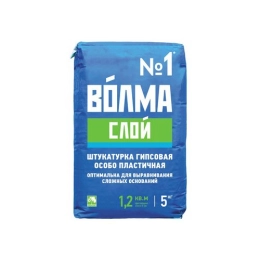 Купить Штукатурка гипсовая Волма Слой 5кг                                                                  