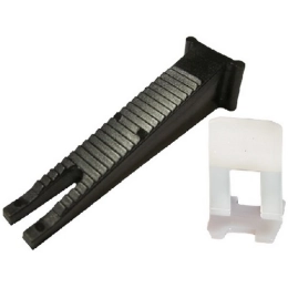 Купить Клин СВП 50шт и Зажим клипса СВП 1,5мм 50шт LAPARET комплект                                        