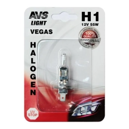 Купить Лампа галогенная AVS Vegas H1 12V 55W                                                               