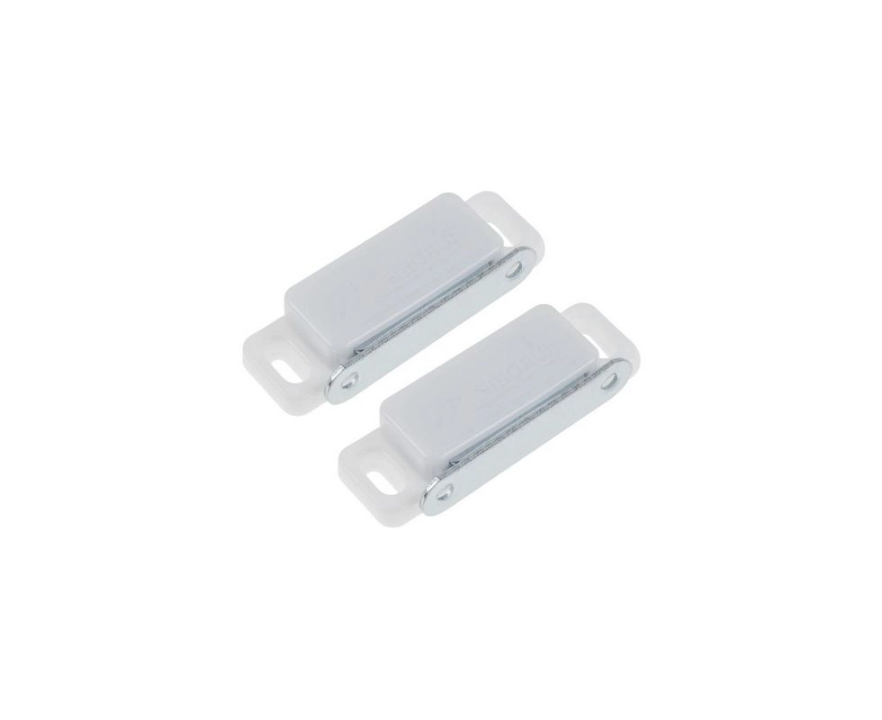 Купить Защелка магнитная 74мм белая упаковка 2шт STARFIX                                                   