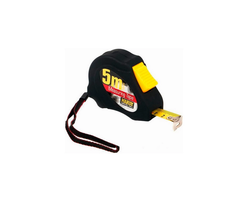 Купить Рулетка измерительная 5м х 19мм HARDY                                                               
