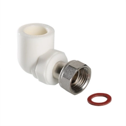 Купить Угольник полипропиленовый  с накидной гайкой 25х1'' Valtec VTp.758.0.02506                           