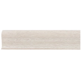 Купить Плинтус LinePlast ПВХ 58мм с мягким краем L064 Клен белый                                           