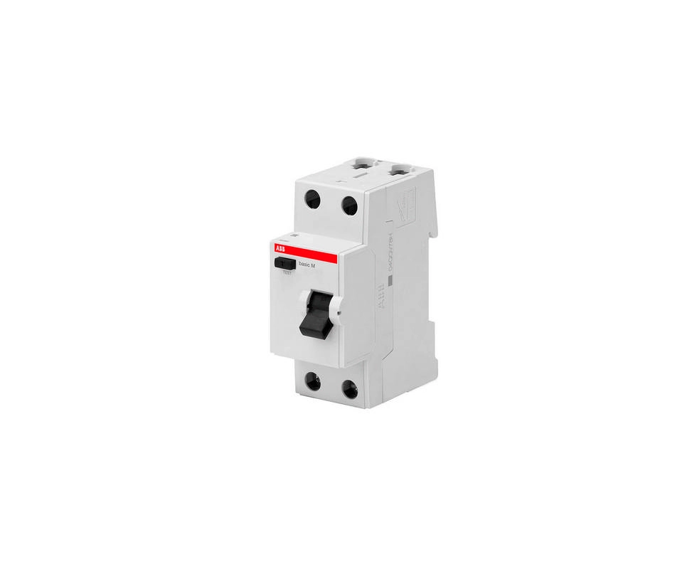 Купить Устройство защитного отключения ABB 2P 25A 30mA 4.5kA BMF41225                                      