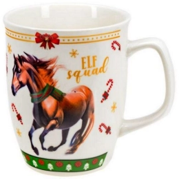 Купить Кружка фарфоровая Лошаль 340мл                                                                      