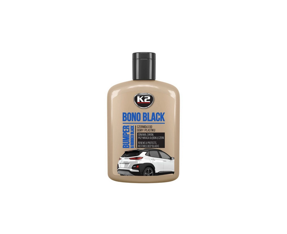 Купить Препарат для консервации и чернения пластика и резины Bono Black K2 250мл                            Купить Препарат для консервации и чернения пластика и резины Bono Black K2 250мл