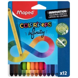 Купить Карандаши цветные ''COLOR'PEPS INFINITY'' 12 цветов 861600                                            