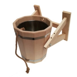 Купить Обливное ведро 20л с пластмассовой вставкой ОВП-20                                                  